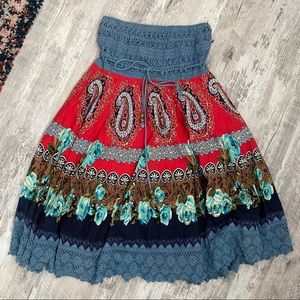 Twenty One • Summer Time Strapless Dress